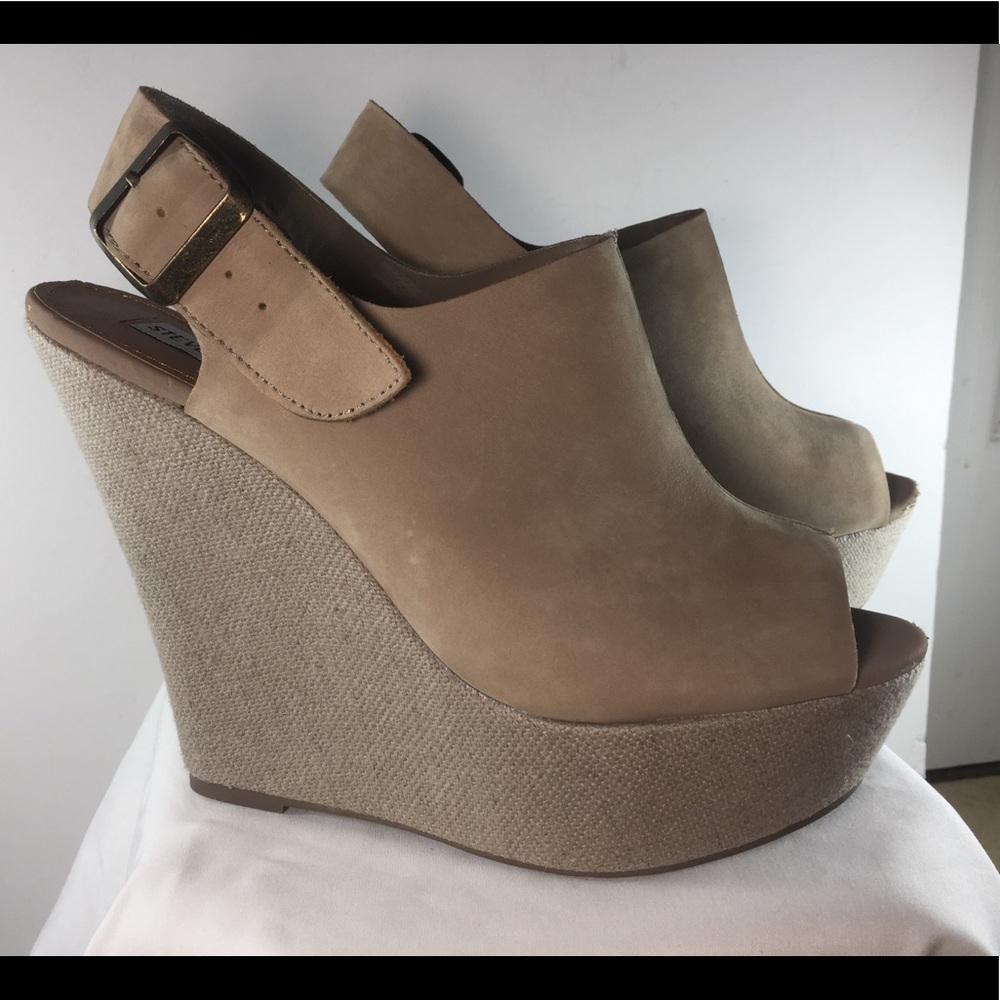 Steve Madden Platform Wedges Sz 9.5